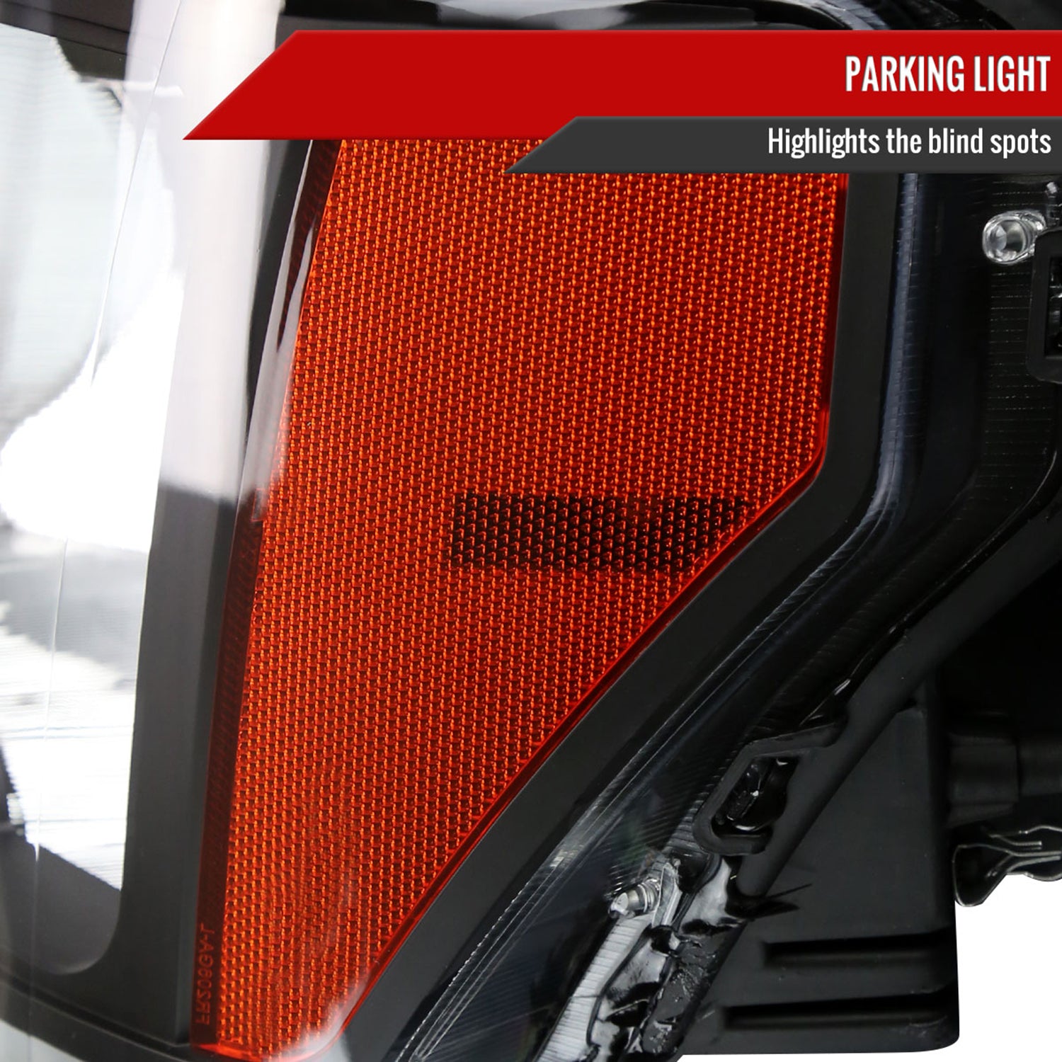 2009-2014 Ford F-150 Factory Style Headlights Matte Black Housing/Clear Lens