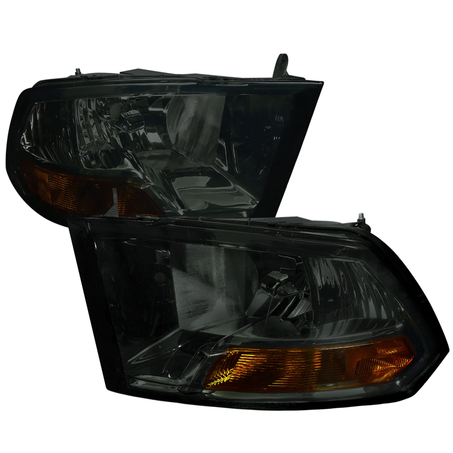 2009-2018 Dodge RAM 1500 / RAM 2500 3500 Factory Dual Headlights Smoke