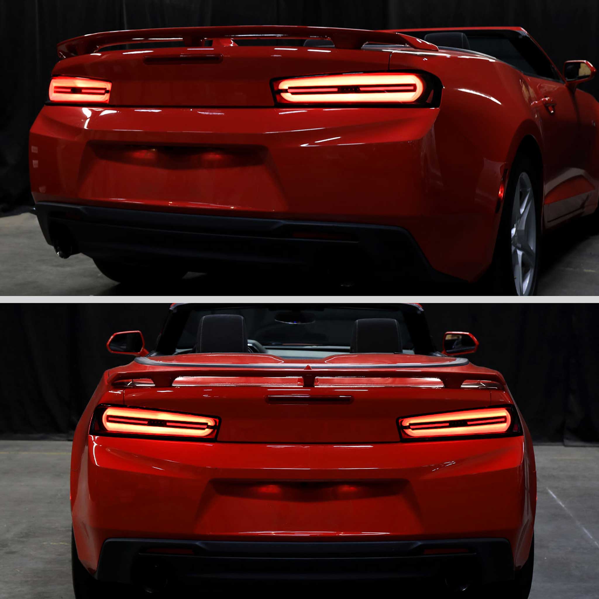For Chevrolet Camaro 2016-2018 Full LED Tail Light Sequential Signal For OE LED