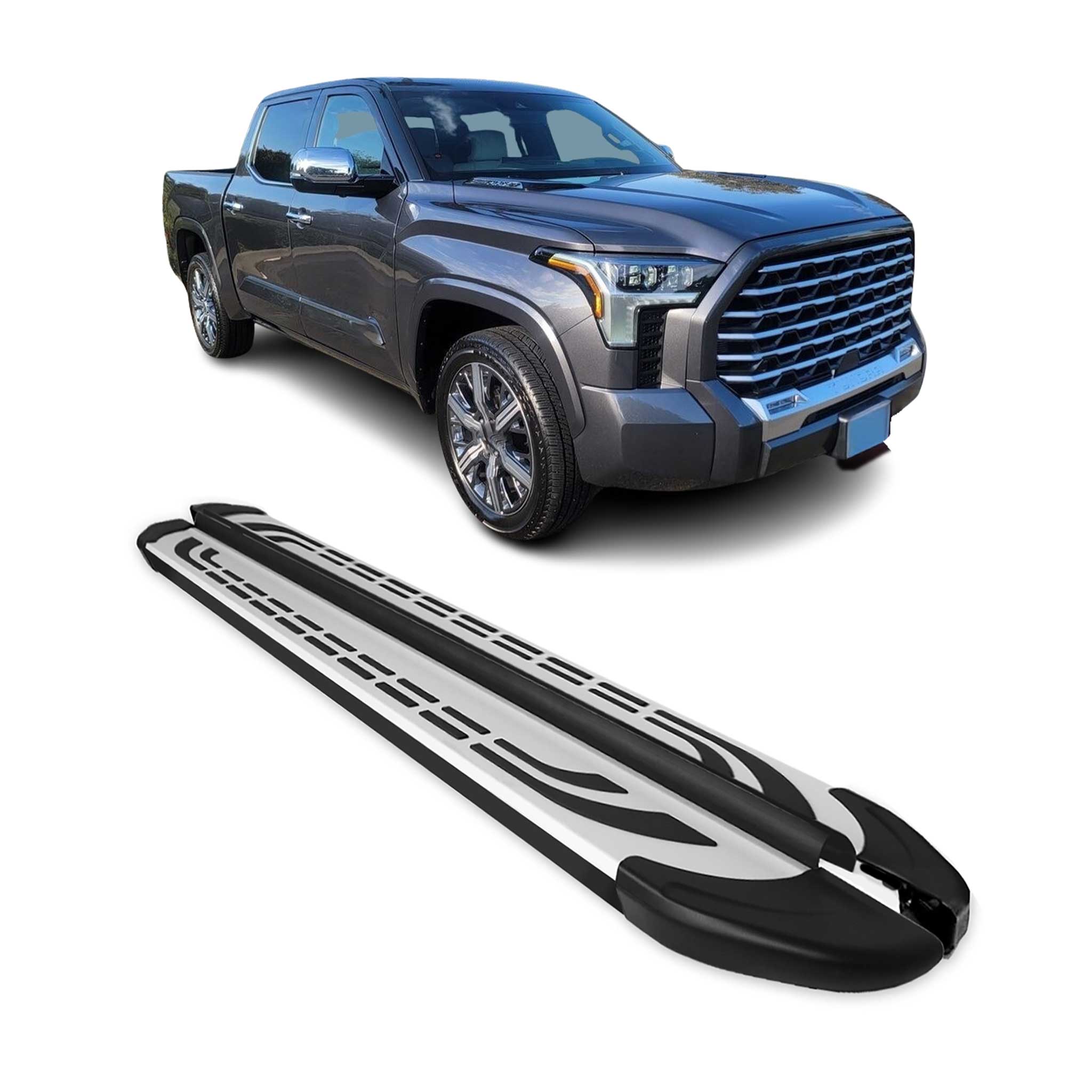 2022-2026 Toyota Tundra III CrewMax Cab Nerf Bars Side Steps Running Boards