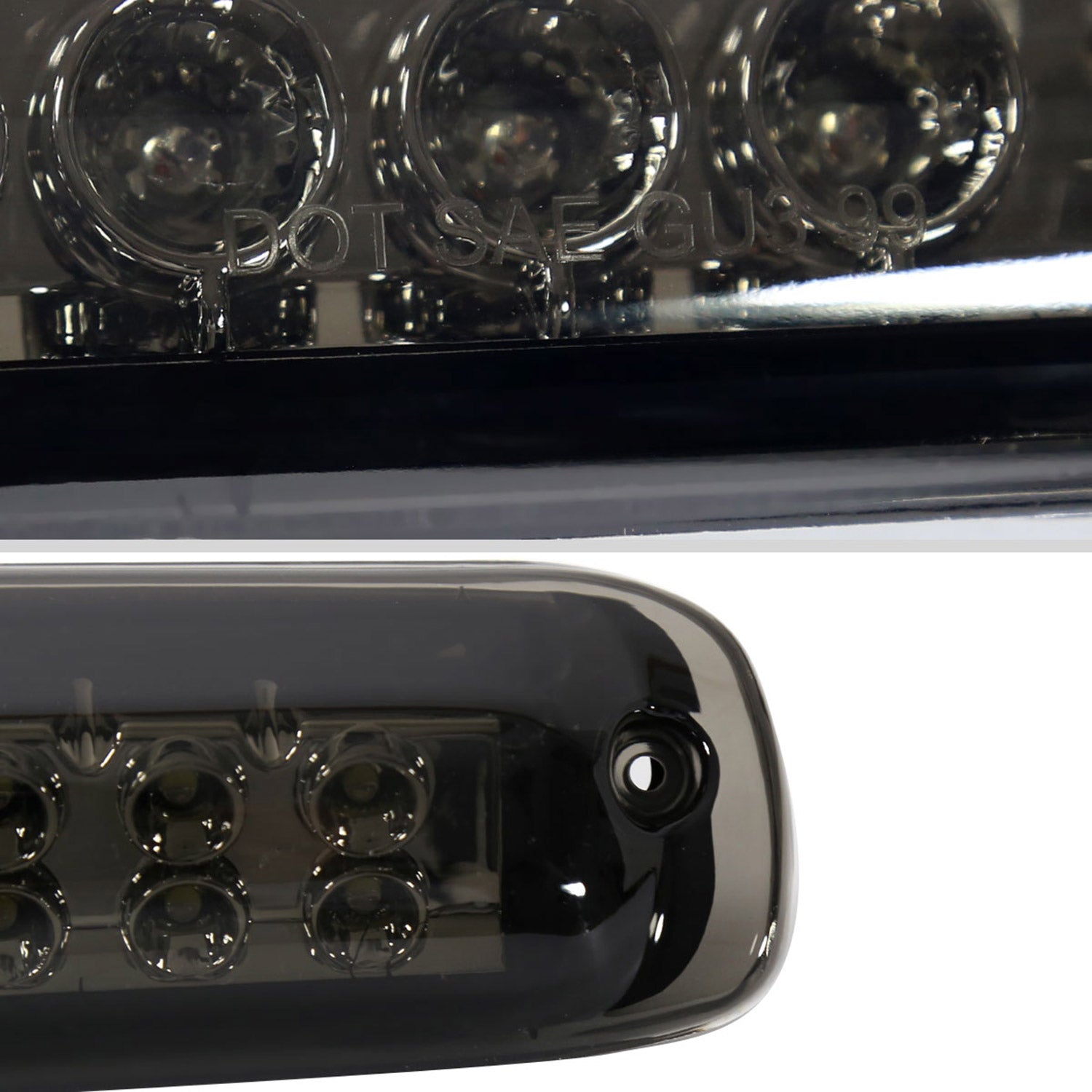 1999-2002 Chevy Silverado/ 99-2006 GMC Sierra LED 3rd Brake Light Chrome/Smoke