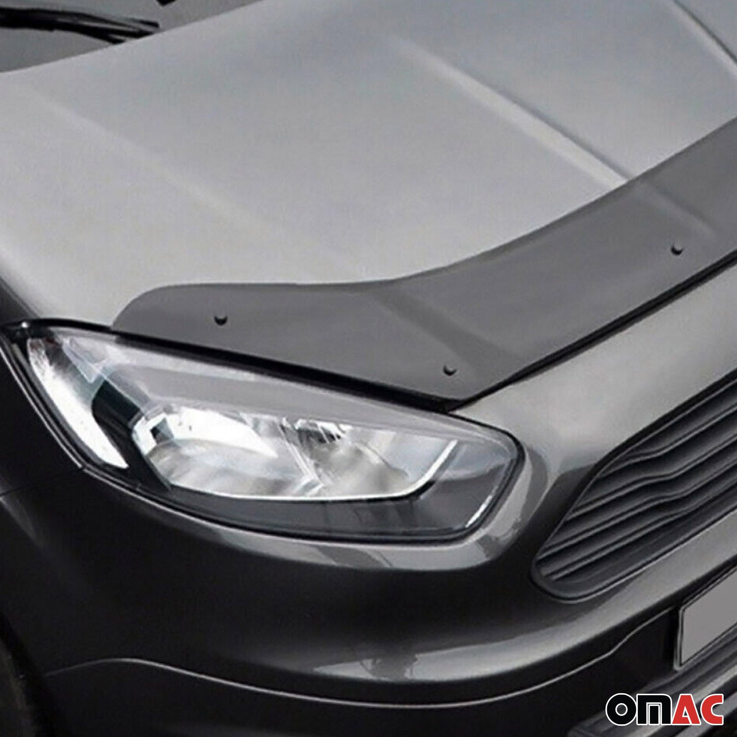 2014-2019 Ford Transit Connect Front Bug Shield Hood Deflector 1 Pc Smoke