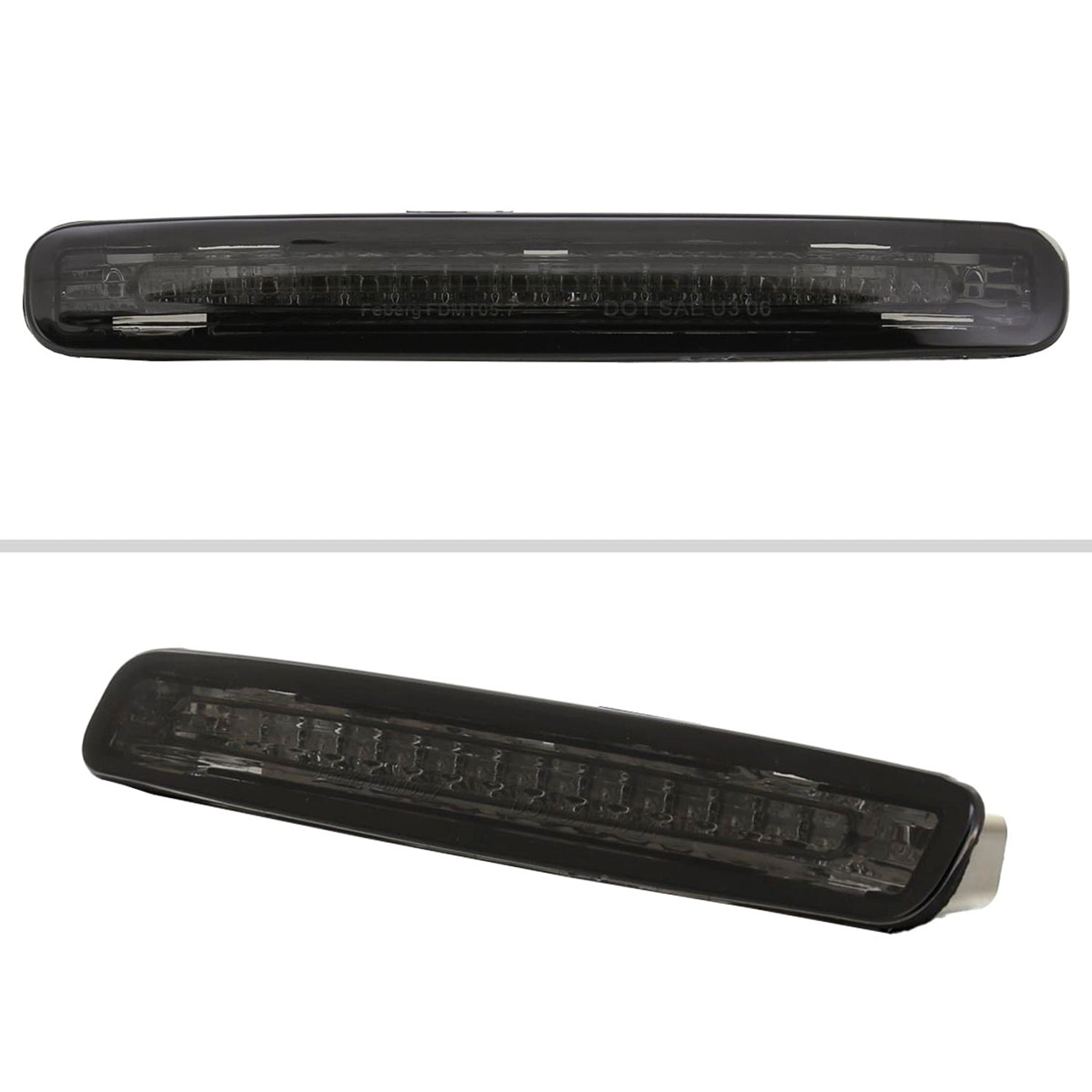 2005-2009 Ford Mustang LED 3rd Brake Tail Light Chrome Housing/Smoke Lens