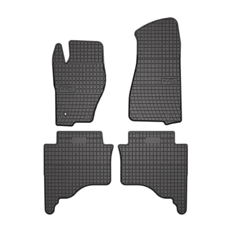 2005-2010 Jeep Grand Cherokee Floor Mats Liners Full Set All Weather Rubber Black