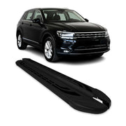 Running Boards Side Step Nerf Bars for Volkswagen Tiguan 2018-24 Aluminium Black
