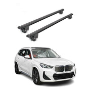 2023-2025 BMW iX1 U11 bev Roof Rack Cross Bars Luggage Lbs Black 2 Pcs