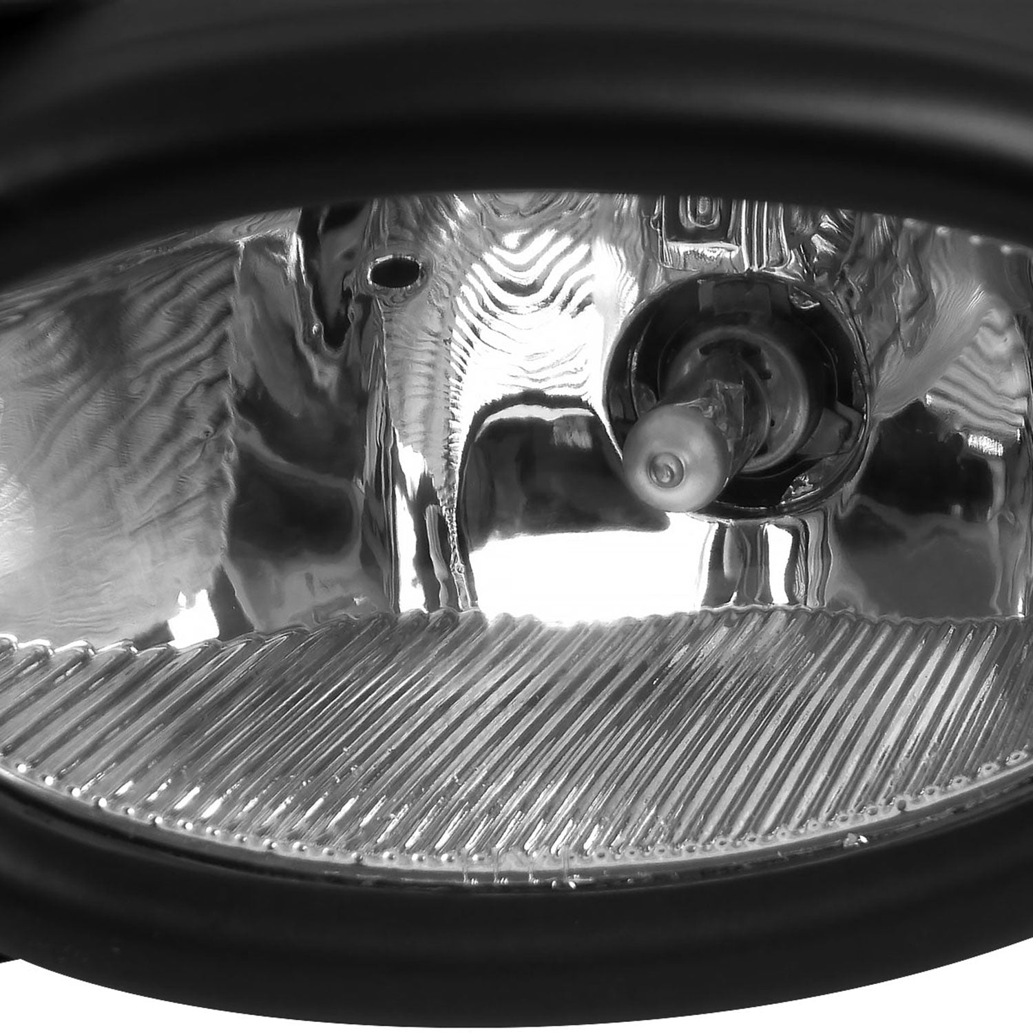 2009-2011 Honda Civic Sedan H11 Fog Lights Kit Chrome Housing/Clear Lens