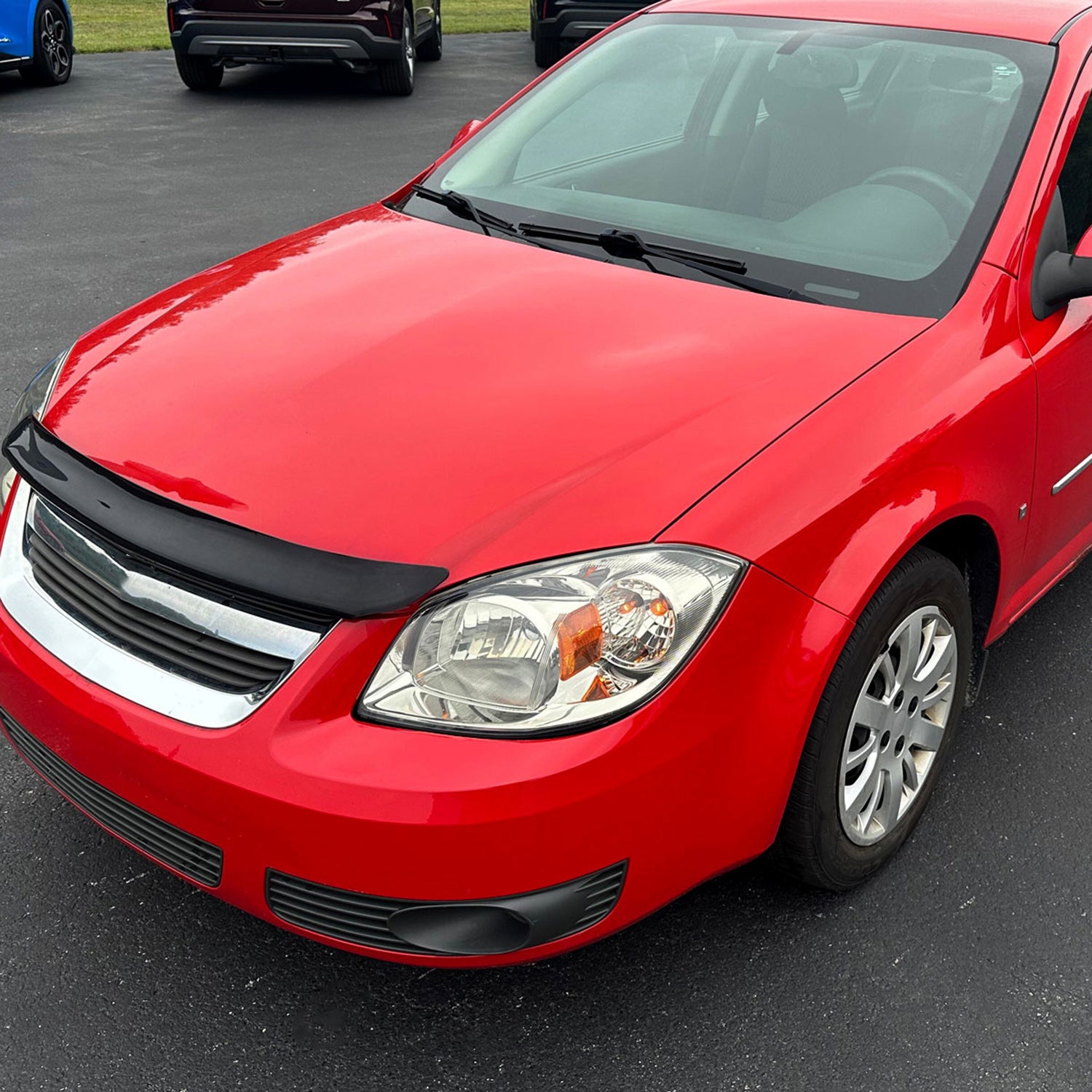 2005-2010 Chevy Cobalt Pontiac Pursuit/G5 Crystal Headlights Amber Reflector