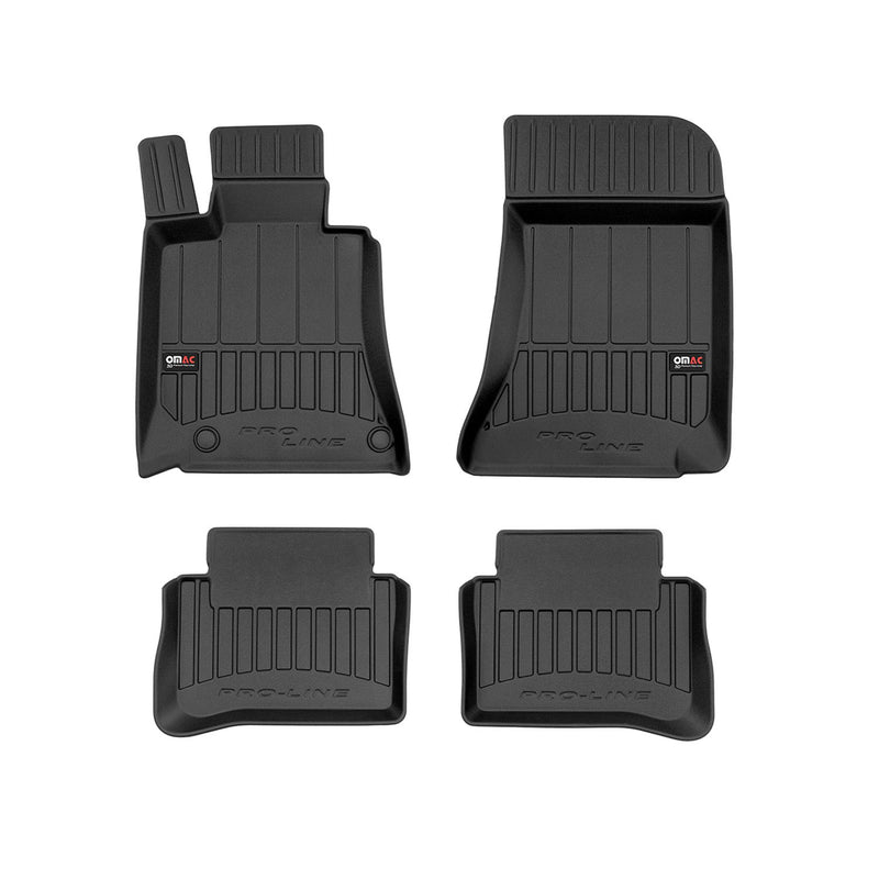 2010-2018 Mercedes CLS Class X218 Premium Floor Mats Liners Full Set All Weather Heavy Duty Black