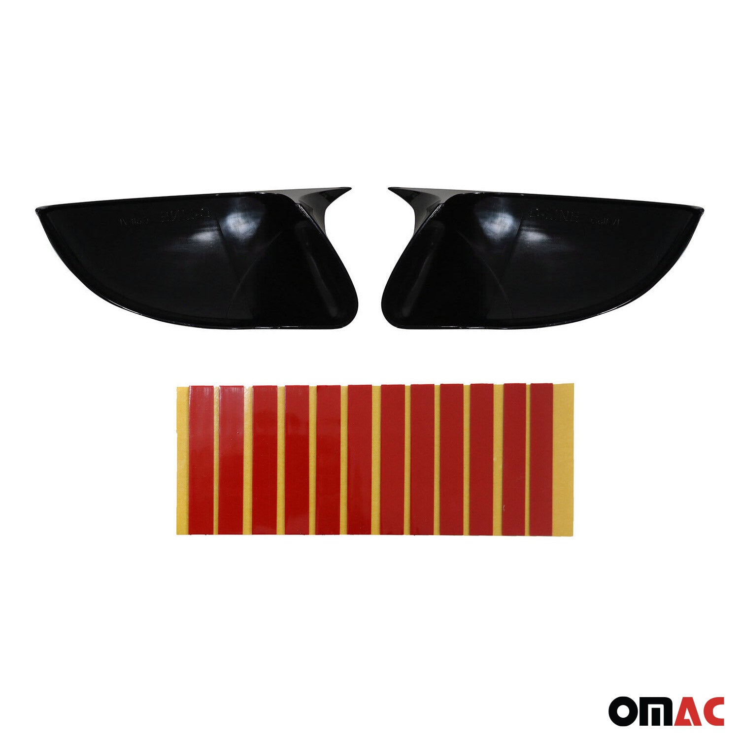 2010-2014 VW Golf Mk6 Side Mirror Cover Caps Piano Black 2 Pcs