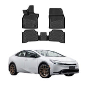 OMAC Floor Mats Liner for Toyota Prius XW60 2023-2026 Rubber TPE Black 3Pcs