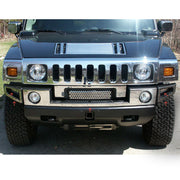 2003-2009 Hummer H2 Stainless Steel Front Bumper Accent 5 Pcs