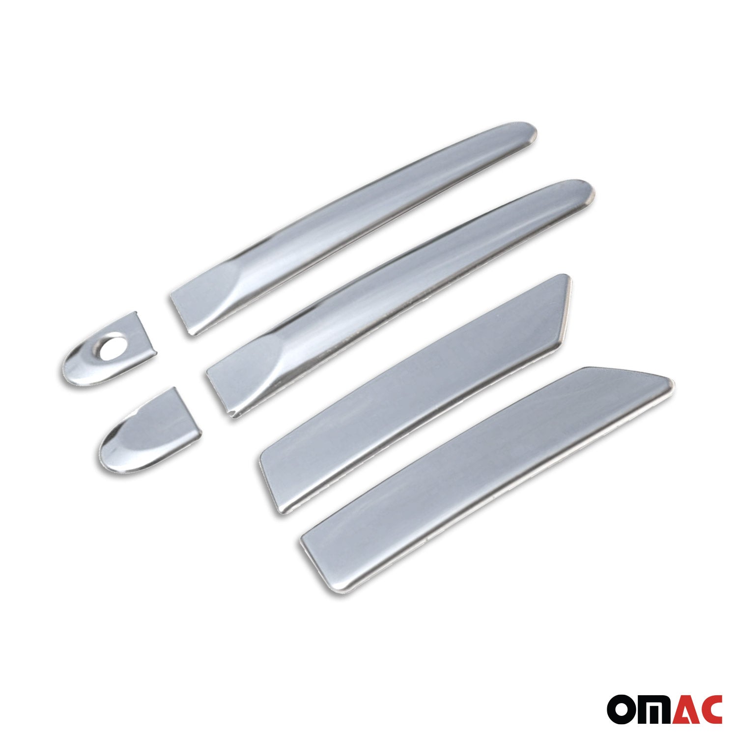 2011-2017 Nissan Juke Car Door Handle Cover Protector Stainless Steel Chrome 6 Pcs