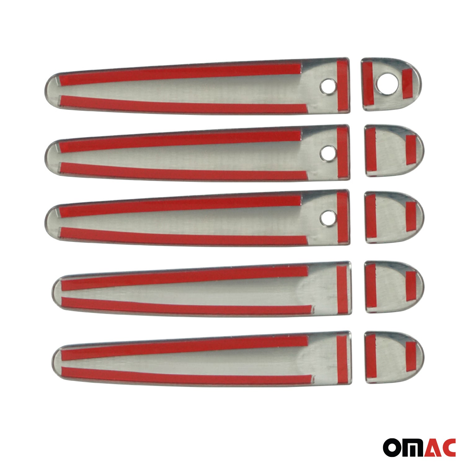 2009-2014 Nissan Cube Car Door Handle Cover Protector Stainless Steel Chrome Sensor