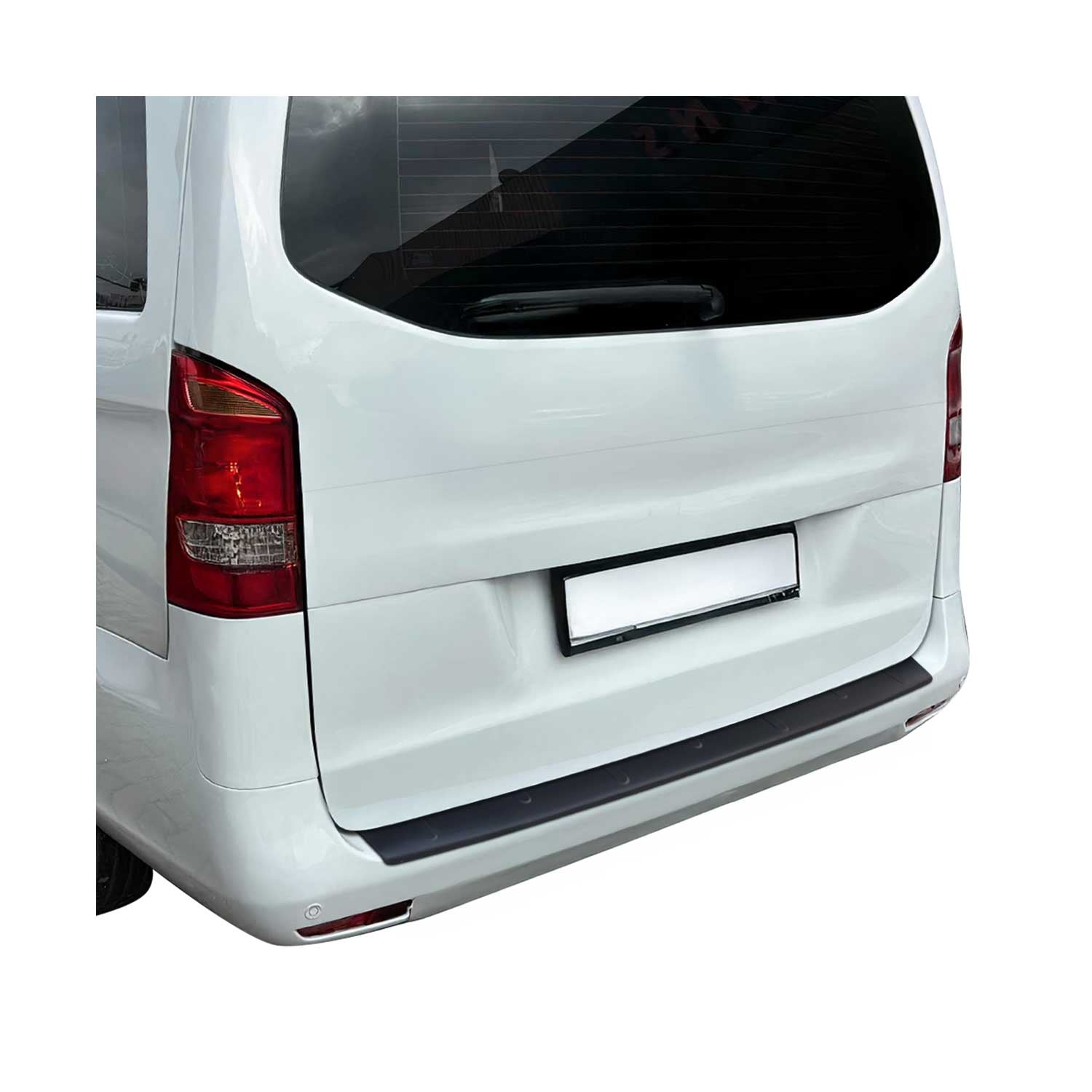 2016-2024 Mercedes Metris Rear Bumper Guard Plastic Black