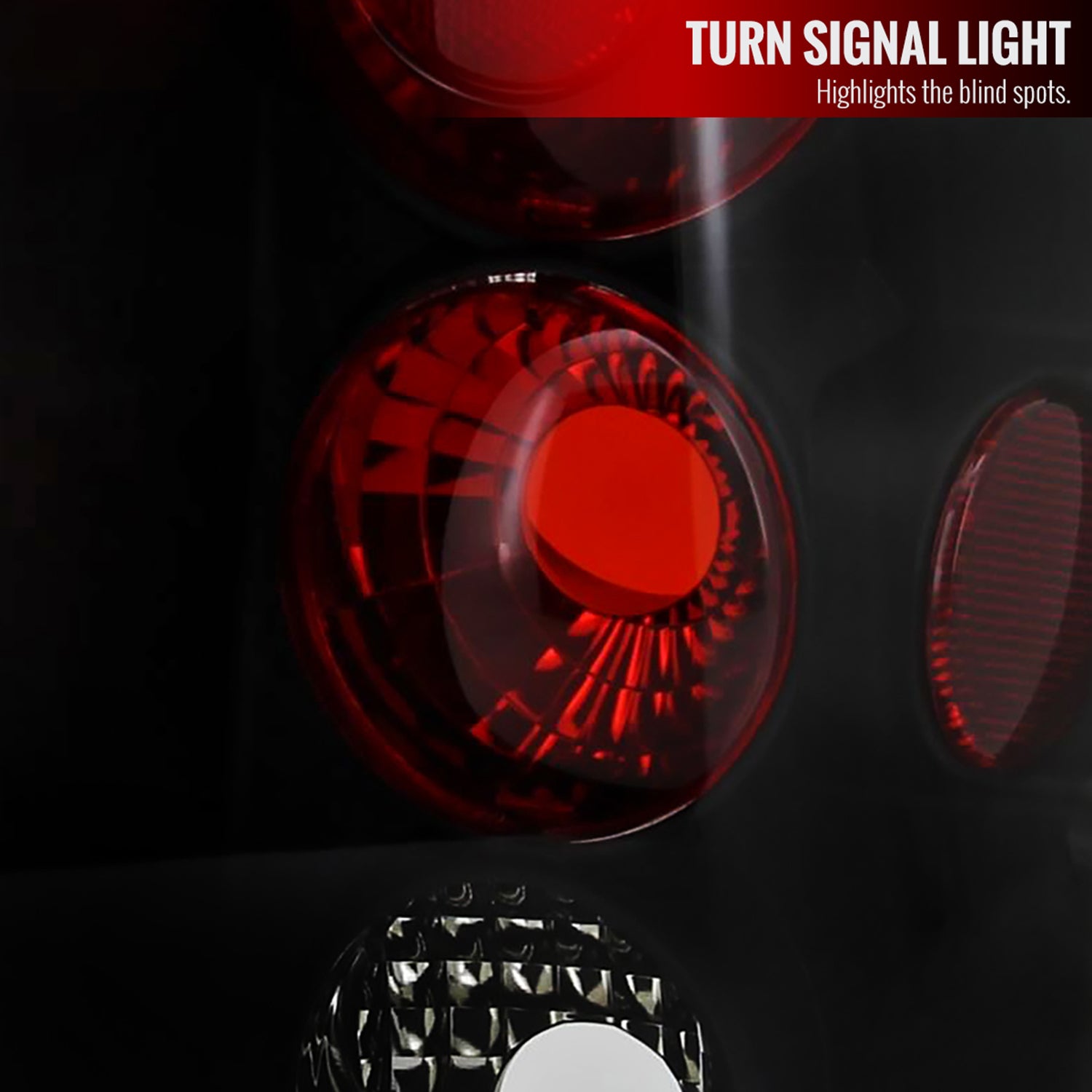 2005-2006 Jeep Grand Cherokee Tail Lights Matte Black Housing/Clear Lens