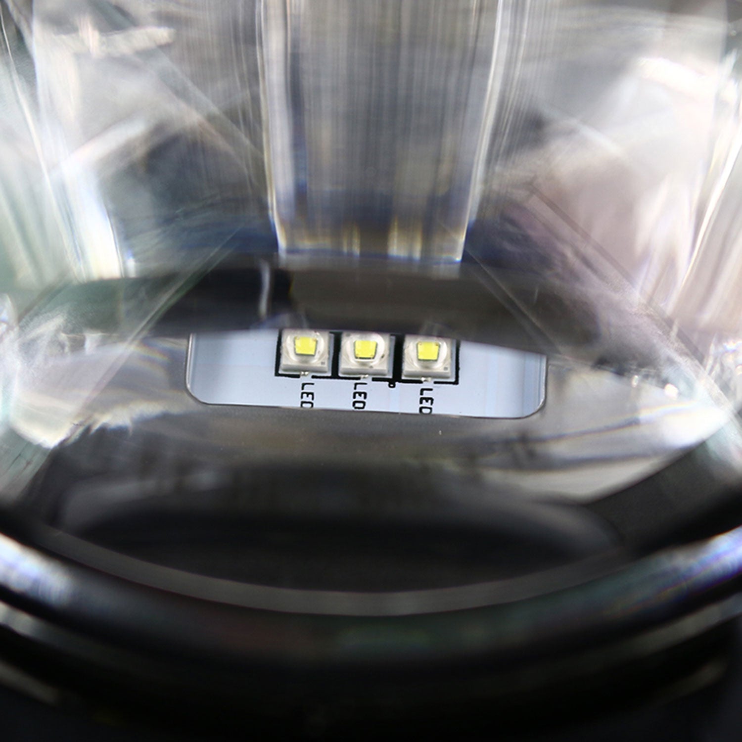 2011-2015 Ford Explorer 6500K SMD LED Projector Fog Lights Kit Chrome/Clear