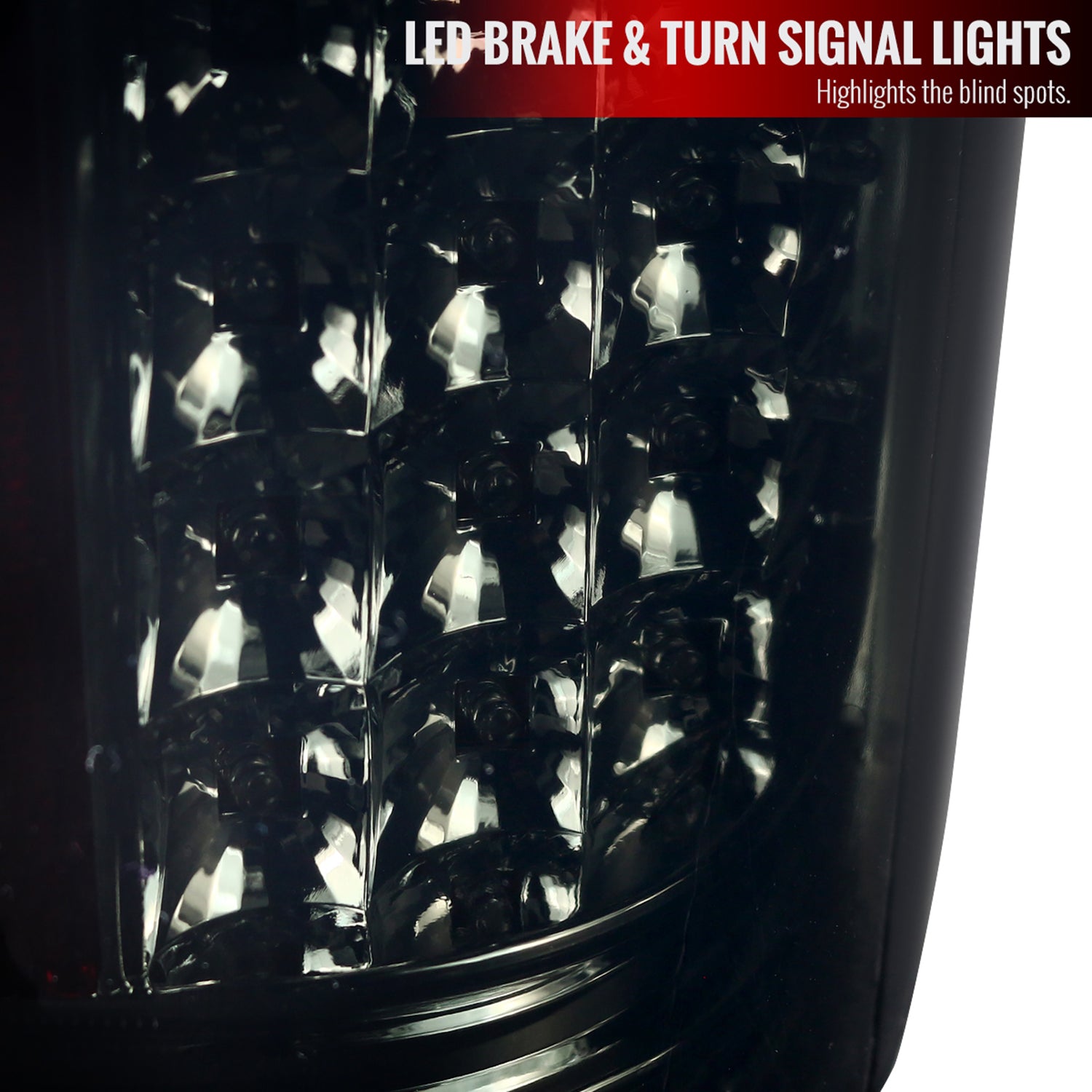 2009-2014 Ford F-150 LED Tail Lights - OZ Chrome Housing/Smoke Lens