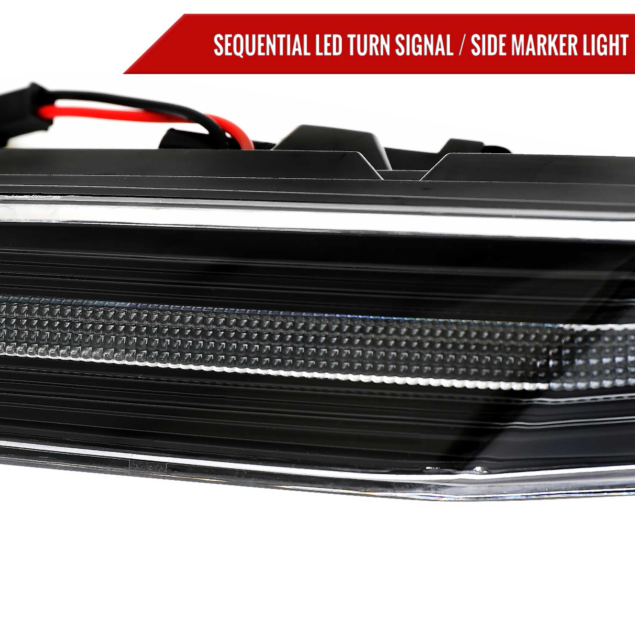 For Porsche 911 997/992 2019-2025  LED Turn Signal Light Clear With Sequental
