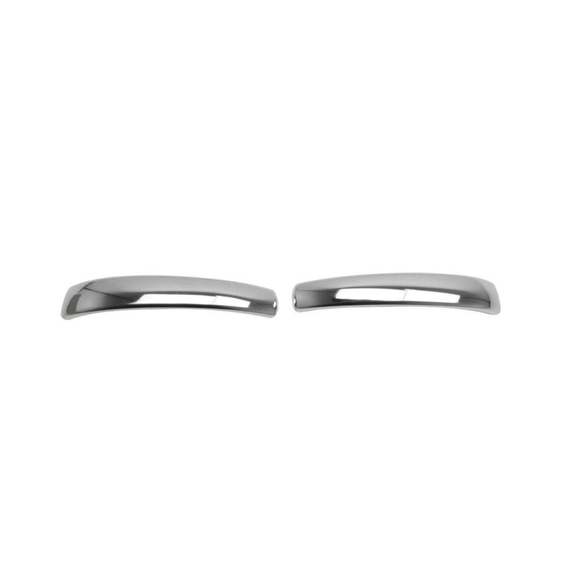 2007-2015 Smart ForTwo Car Door Handle Cover Trim Steel Chrome 2 Pcs