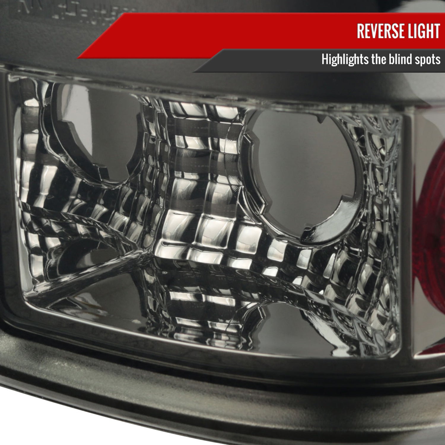 1997-2007 Ford F-150/F-250/350/450/550 Styleside LED Tail Lights Chrome/Smoke