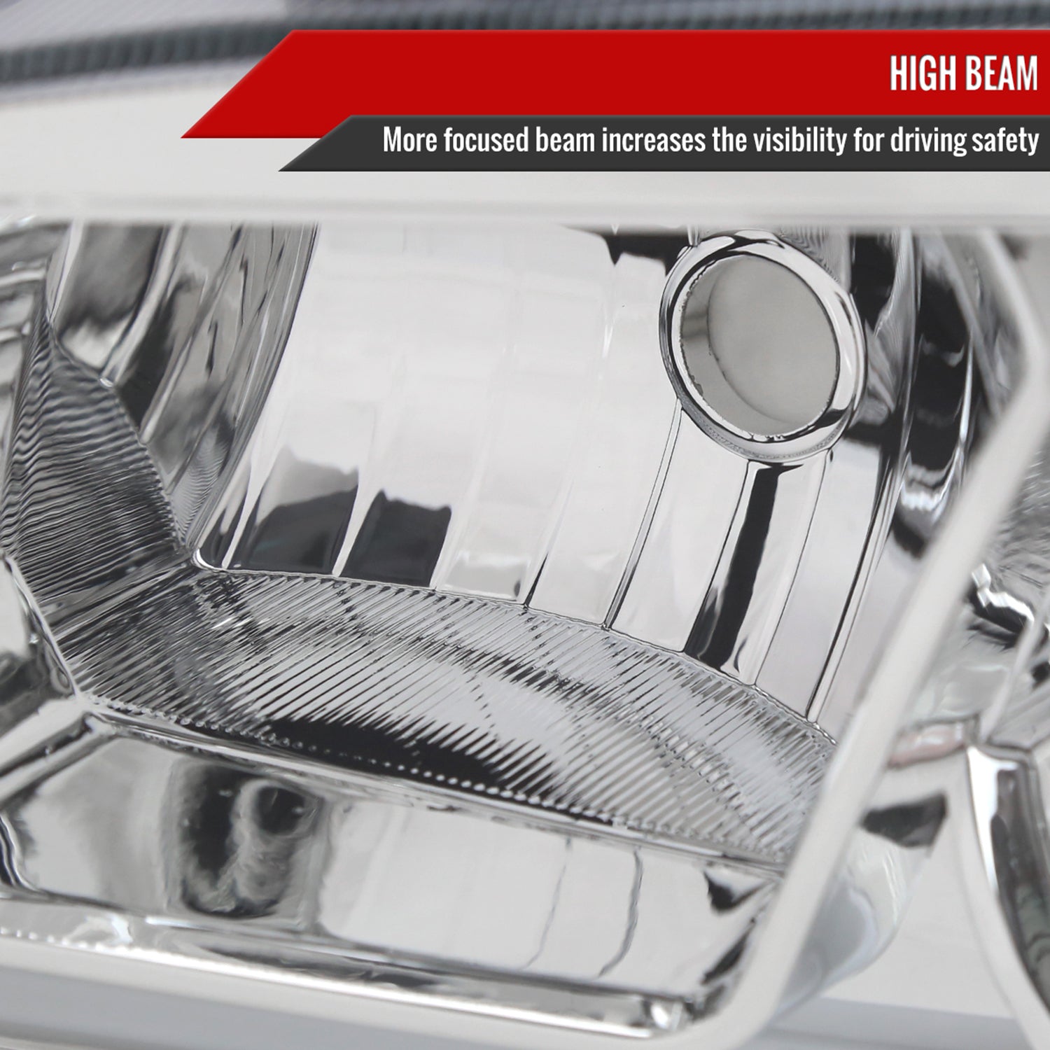 2006-2010 Dodge Charger Sequential LED Bar Factory Headlights Chrome