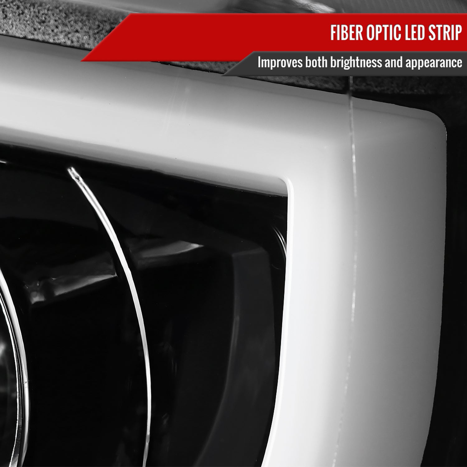 2014-2021 Toyota Tundra LED CBar Projector Headlights LED Signal Lights Black