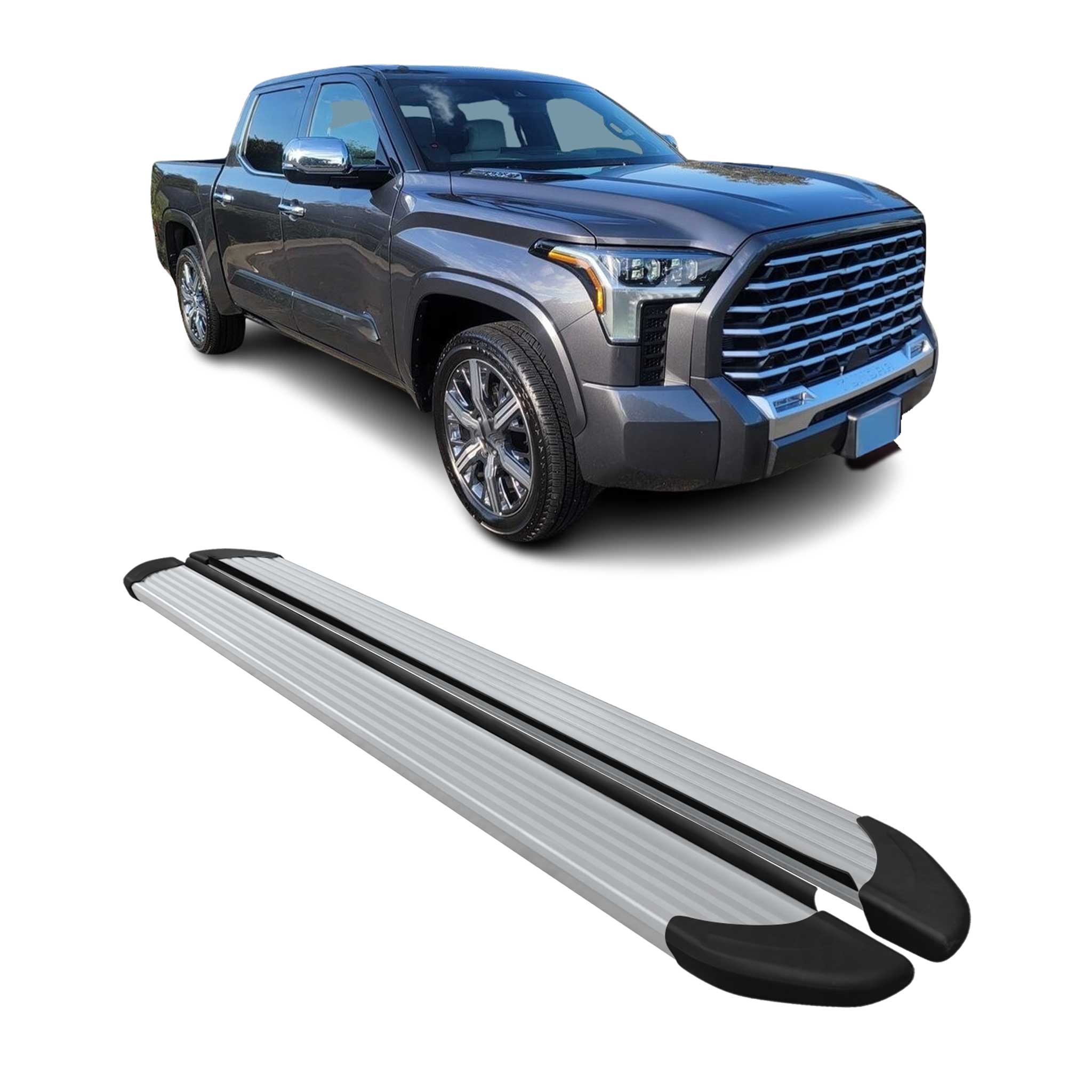 2022-2026 Toyota Tundra III CrewMax Cab Nerf Bars Side Steps Running Boards