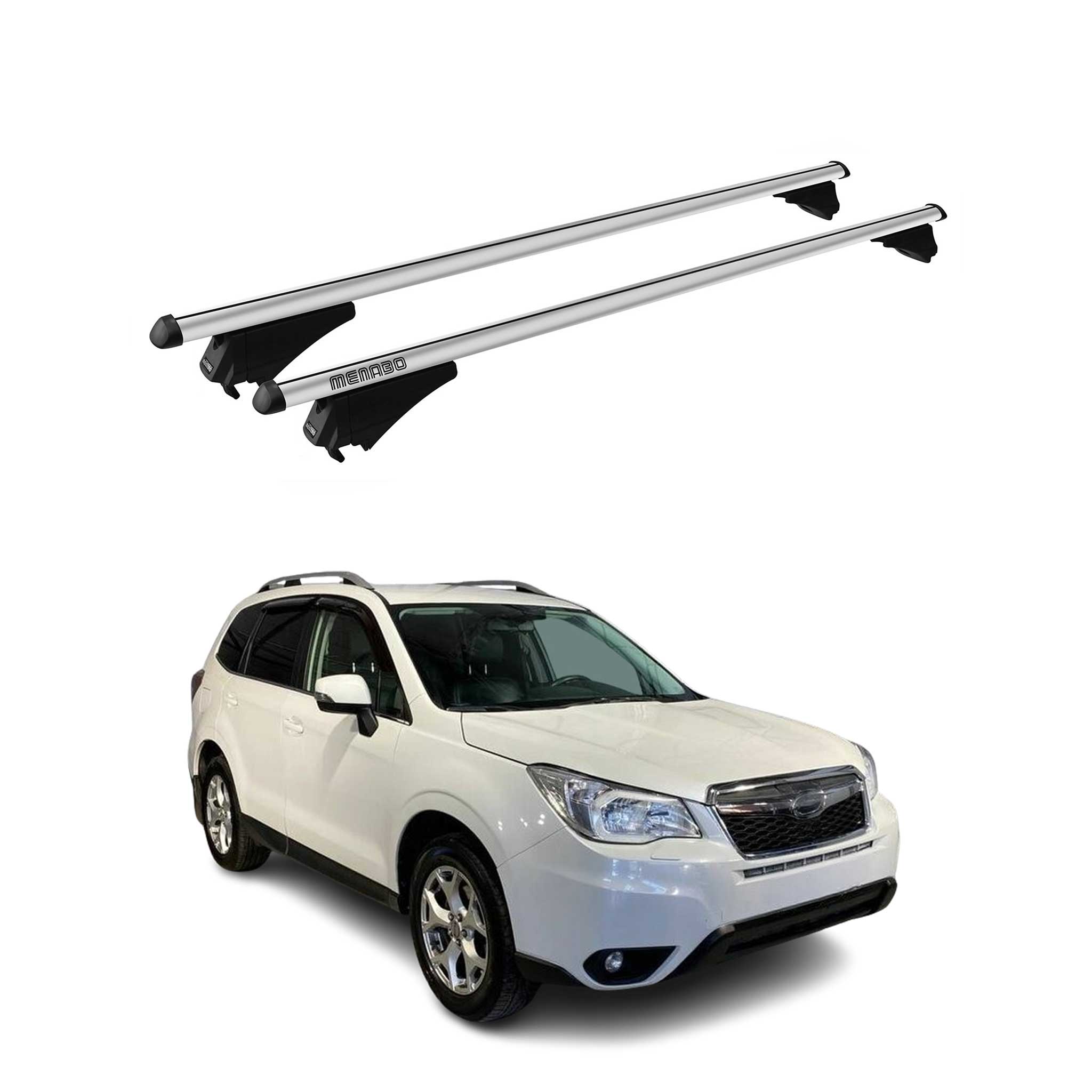 2014-2018 Subaru Forester Roof Rack Cross Bars Silver
