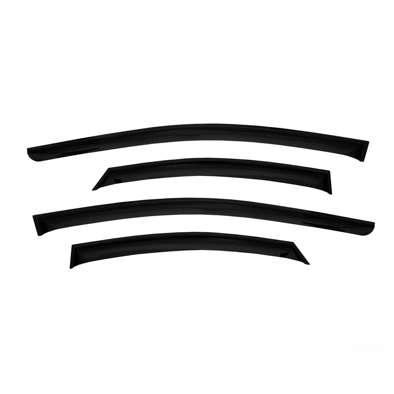 2021-2025 Hyundai Elantra Window Visor Vent Rain Deflector 4Pcs Smoke