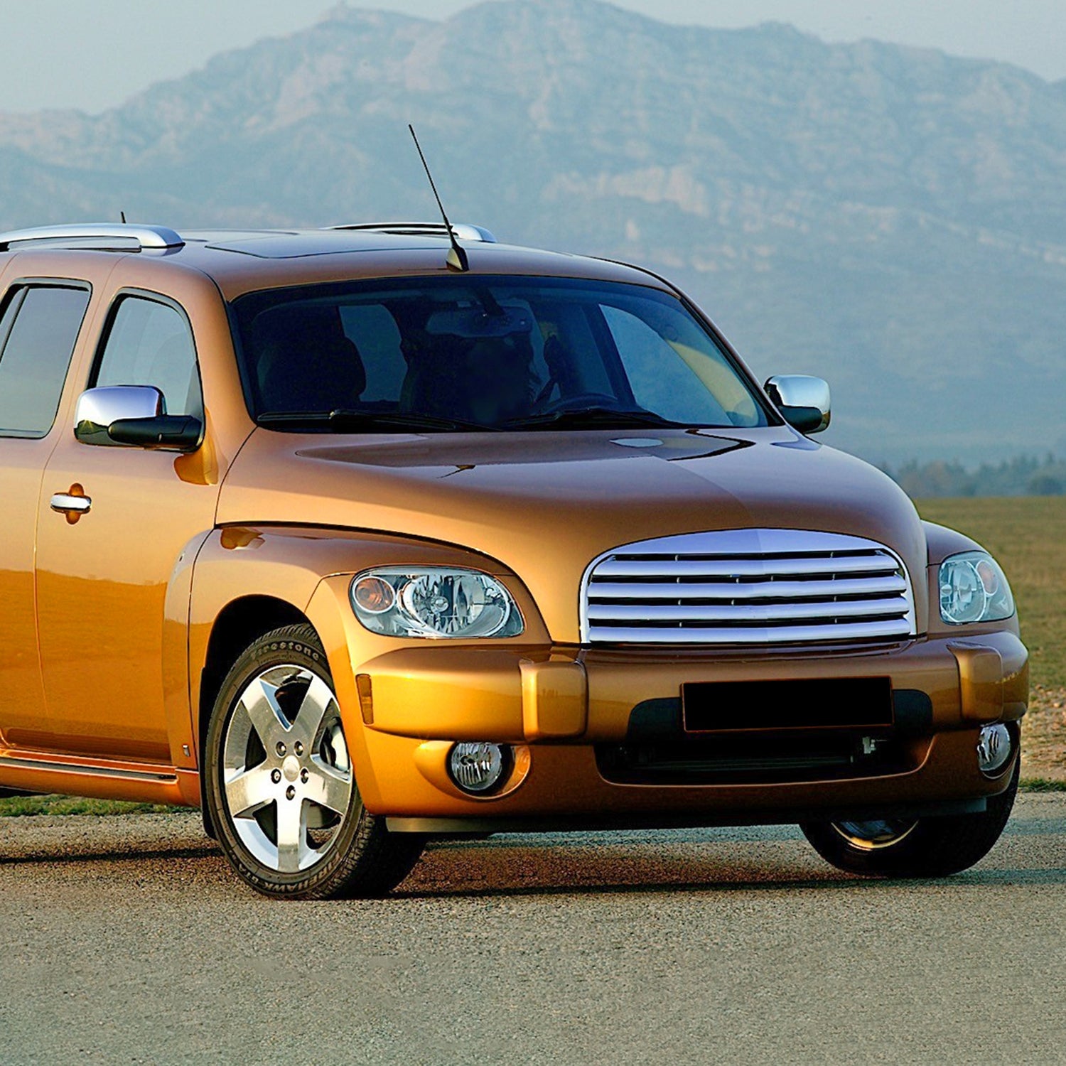 2006-2011 Chevrolet HHR Factory Style Headlights Chrome Housing/Clear Lens