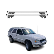 1995-2005 GMC Jimmy Roof Rack Cross Bars Silver