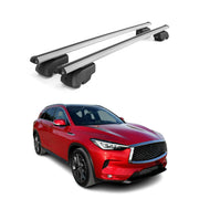 2019-2025 Infiniti QX50 Roof Rack Cross Bars Silver