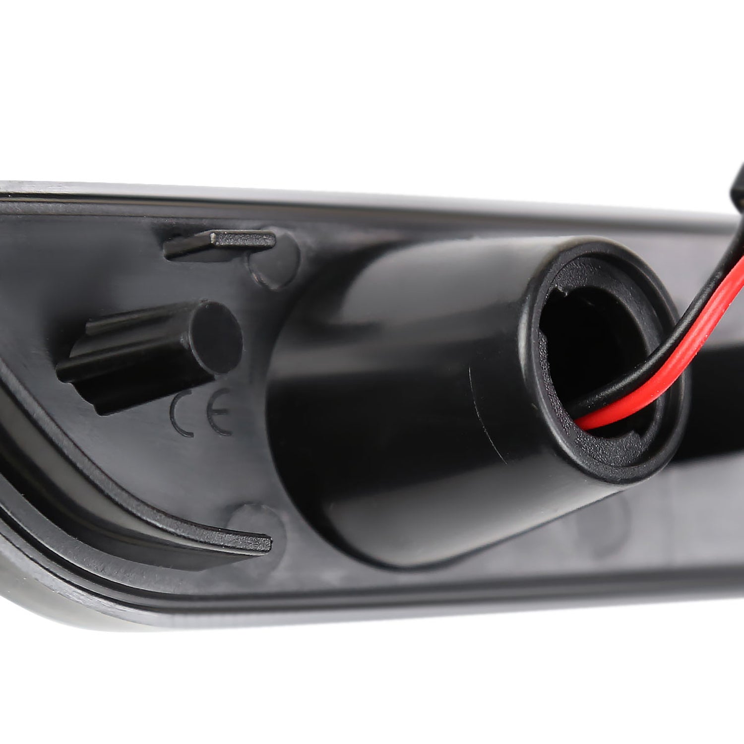 2005-2013 Chevy Corvette C6 Front & Rear LED Side Marker Lights Chrome/Clear