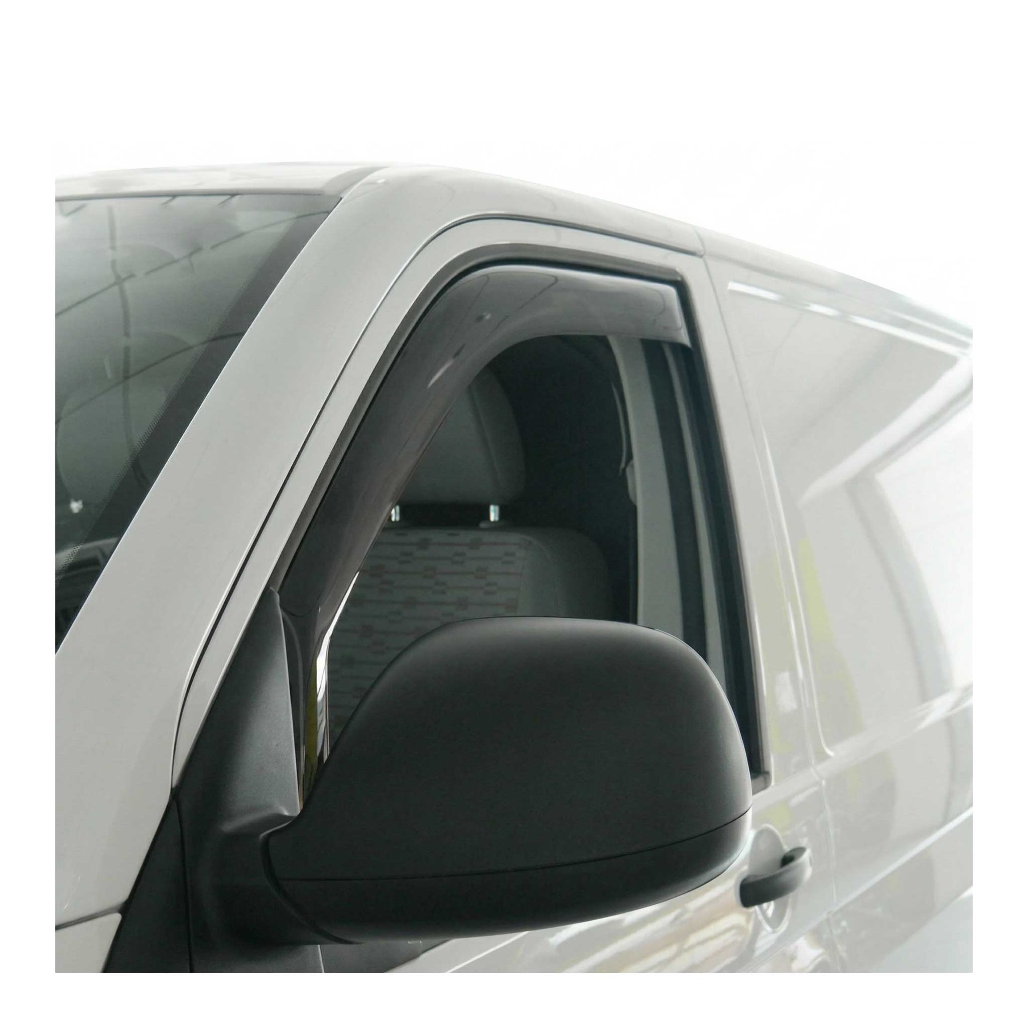 2009-2012 Suzuki Equator Window Visor Vent Rain Deflector 2Pcs Smoke