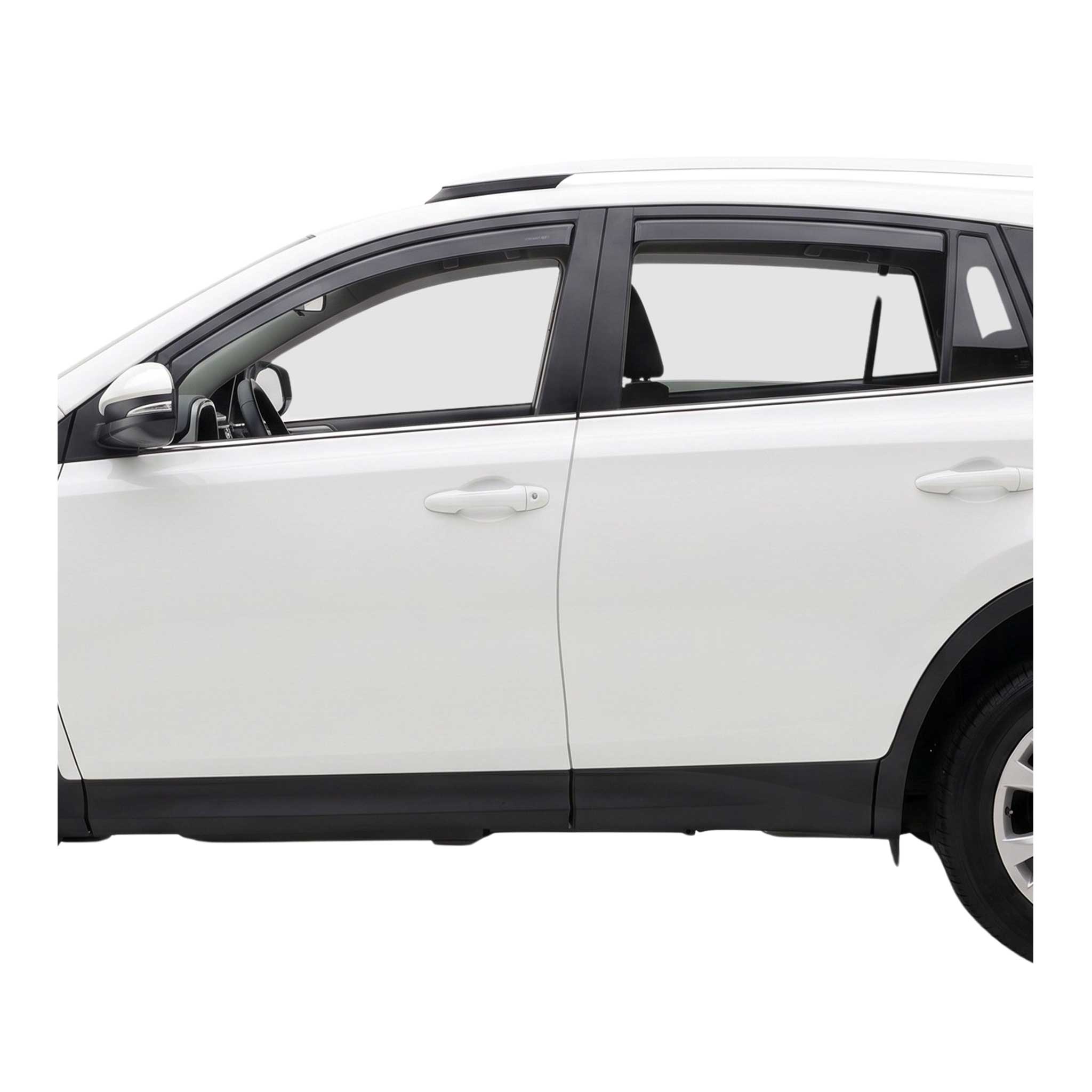 2006-2012 Toyota RAV4 Window Visor Vent Rain Deflector 4Pcs Smoke