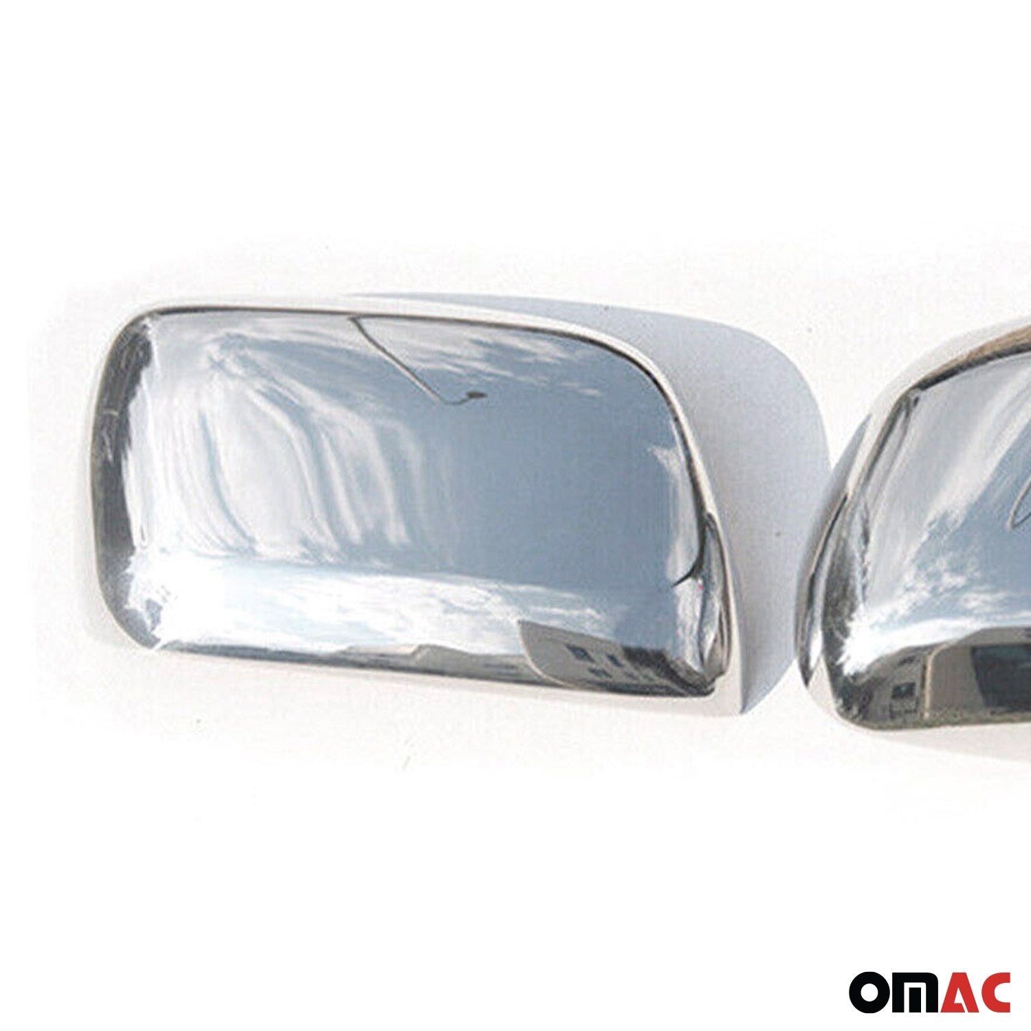 2008-2015 Lexus LX 570 Side Mirror Cover Caps Stainless Steel Silver 2 Pcs