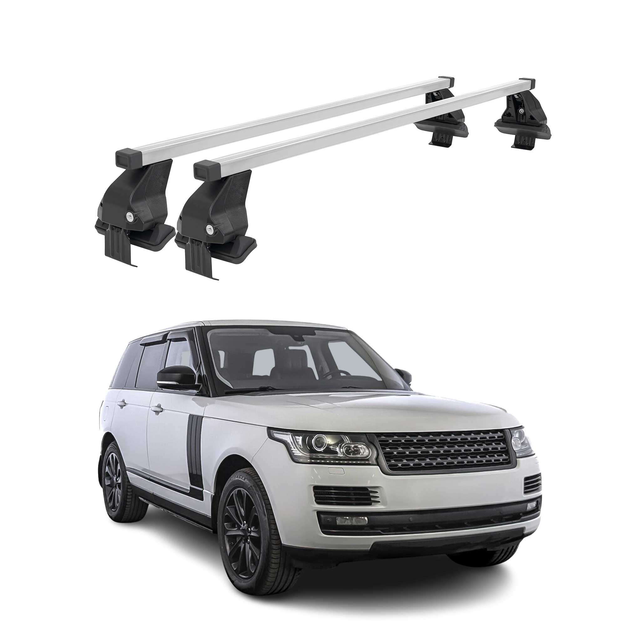 2022-2024 Land Rover Range Rover 5 Roof Rack Cross Bars Silver