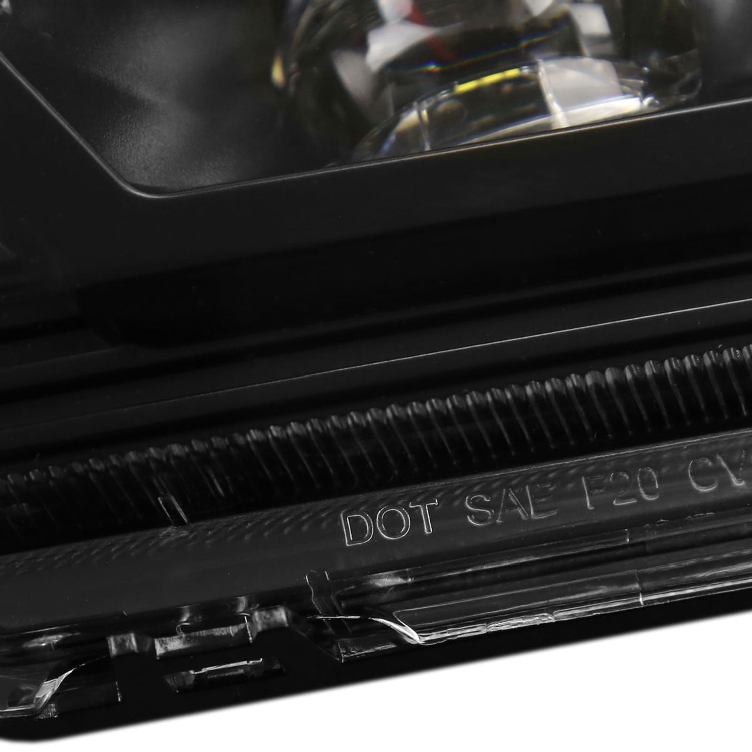 2019-2022 Chevy Silverado 1500/2500HD/3500HD LED Fog Lights Kit Matt Black