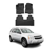 2005-2009 Chevrolet Equinox Premium Floor Mats Liners First and Second Row Set