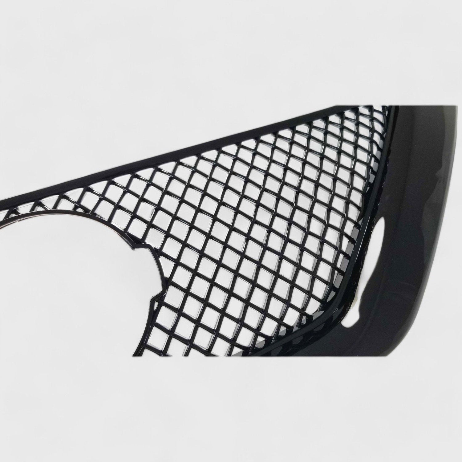 2016-2018 Nissan Altima Grille Overlay Gloss Black 1Pcs ABS Plastic