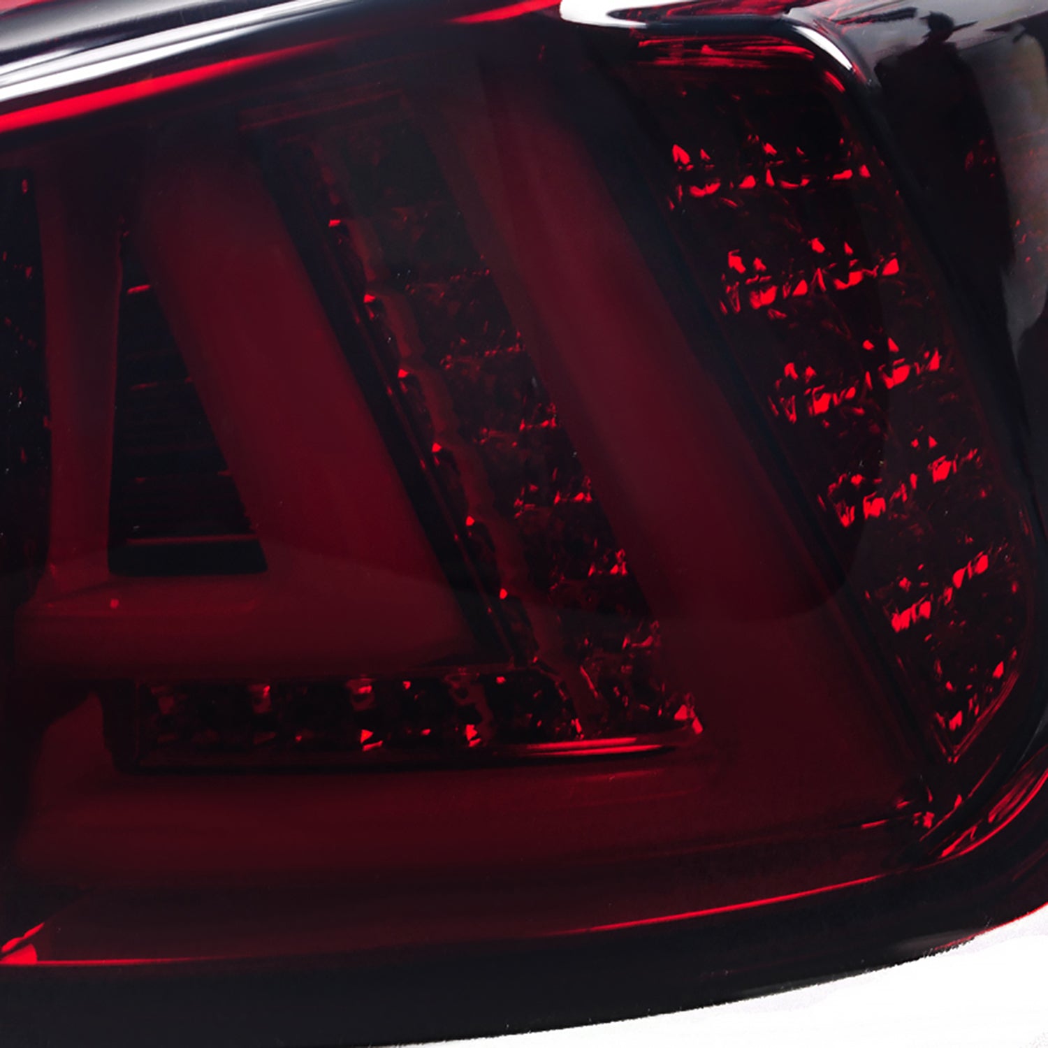 2006-2008 Lexus IS250/IS350 LED Tail Lights & Trunk Lights Chrome/Red Smoke