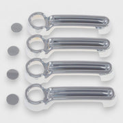 2007-2018 Jeep Wrangler Door Handle Cover Chrome 8Pcs ABS Plastic