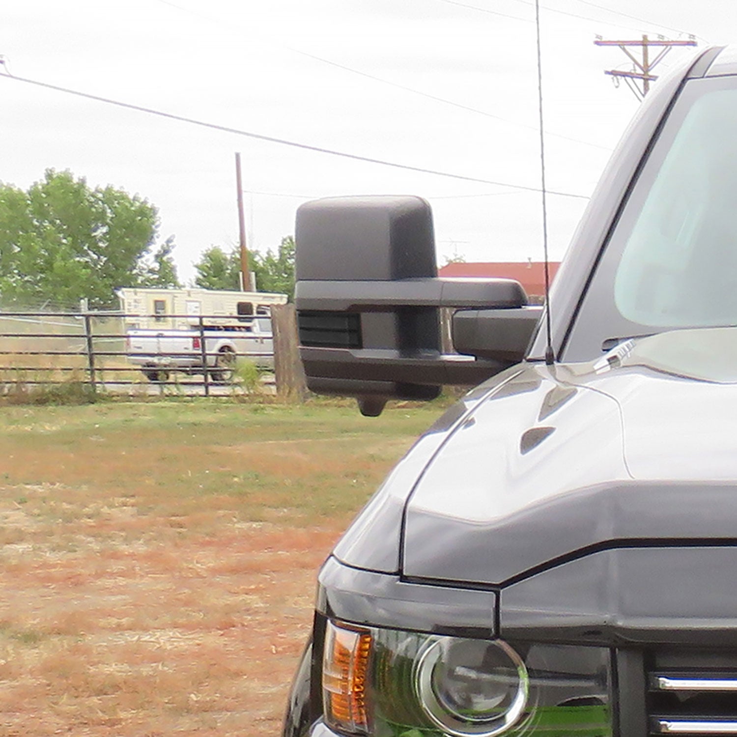 2014-2018 Chevy Silverado/GMC Sierra Heated Towing Mirrors Smoke Lens Signal