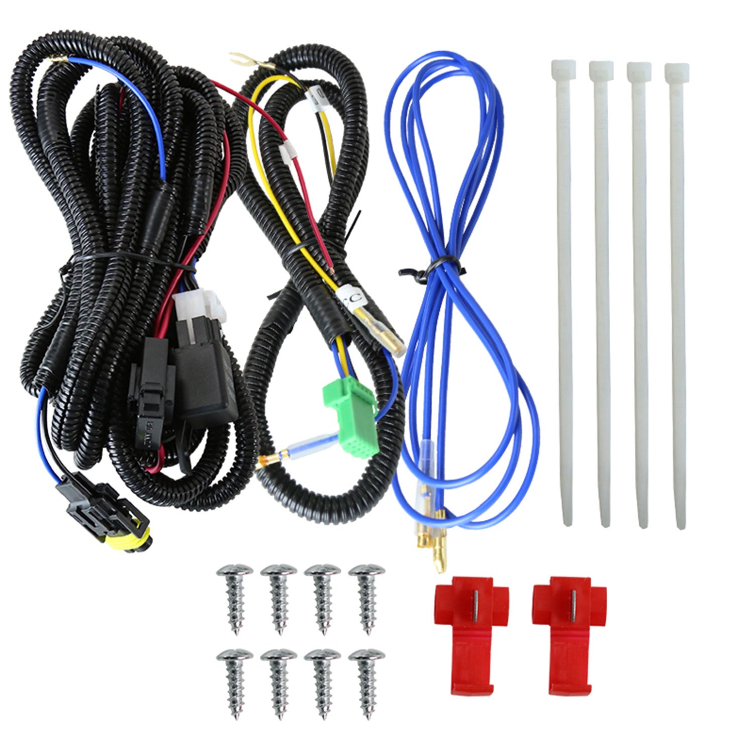 2006-2008 Toyota RAV4 H11 Fog Lights Kit Chrome Housing/Clear Lens