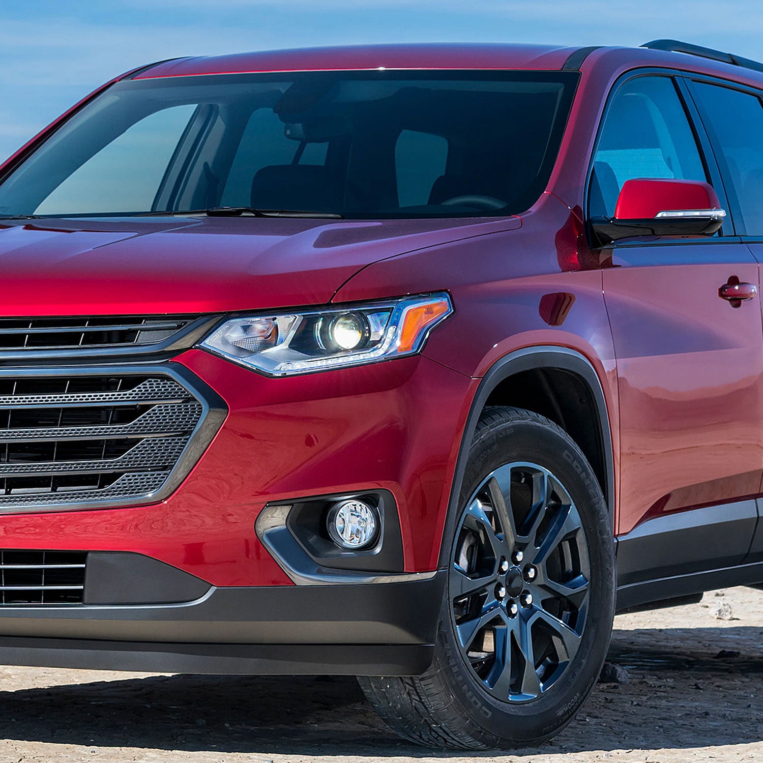 2018-2021 Chevrolet Traverse Fog Lights Kit Chrome Housing/Clear Lens