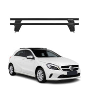 2013-2018 Mercedes A Class W176 Hatchback Roof Rack Cross Bars Black