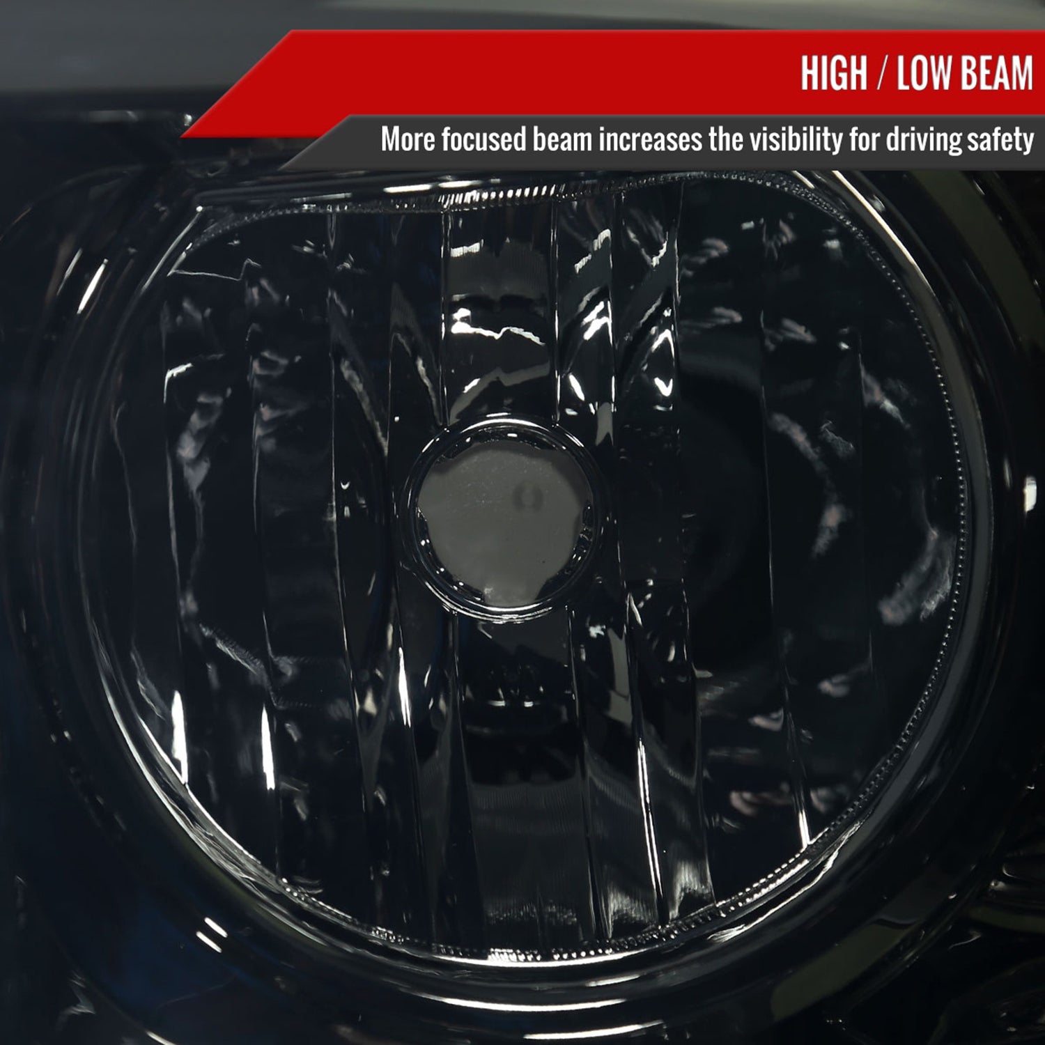 2006-2008 Dodge RAM 1500/ RAM 2500 3500 LED Factory Crystal Headlights Chrome