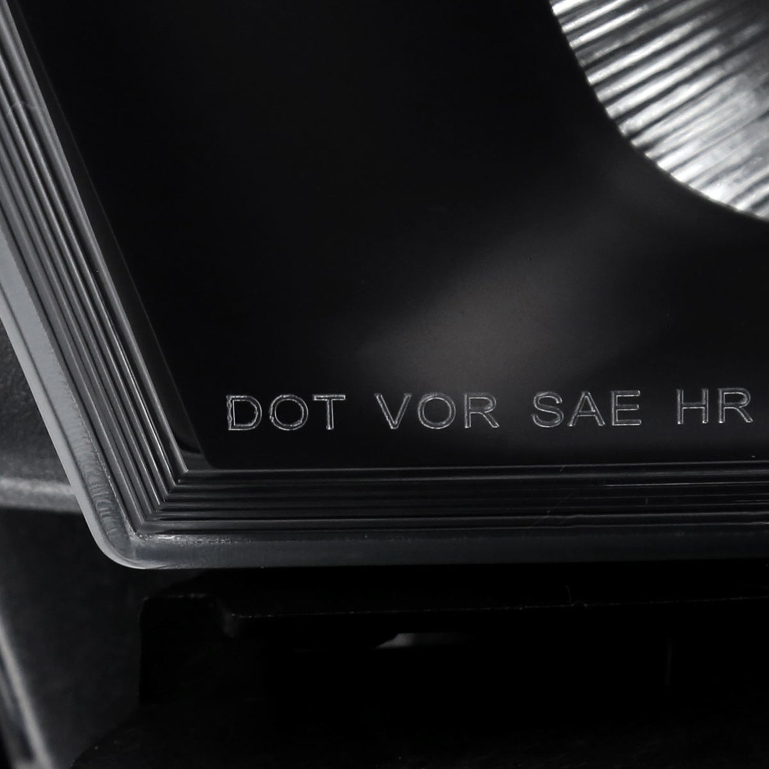 2019-2024 Dodge RAM 1500 Factory Headlights Amber Reflectors Matt Black