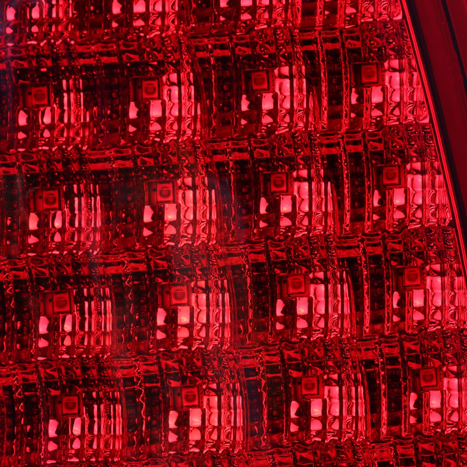 2007-2013 GMC Sierra 1500 2500HD 3500HD C-Bar LED Tail Lights Chrome/Red Clear